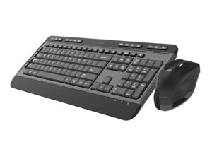 PCBuilder ALPHA Silent Wireless Keyboard and Mouse Combo