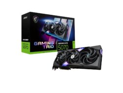 MSI GeForce RTX 5070 GAMING TRIO OC 12GB Graphics Card – Black