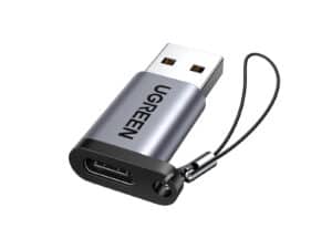 UGREEN USB 3.0 Male to Type-C 3.1 Female Adapter, Data Transfer and Charging