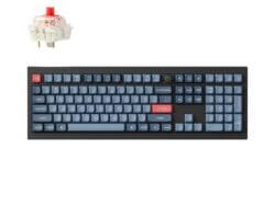 Keychron V6 Max QMK/VIA RED Wireless Custom Mechanical Keyboard | RED Switch - Black