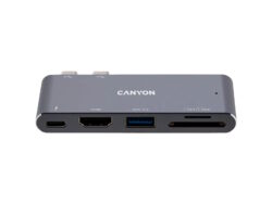 Canyon DS-5 5in1 Thunderbolt 3 Hub - Space Grey