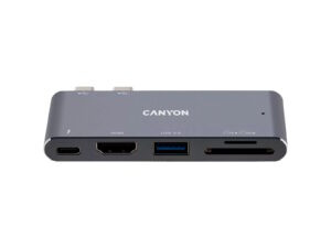 Canyon DS-5 5in1 Thunderbolt 3 Hub - Space Grey