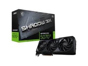 MSI GeForce RTX 5070 Ti 16GB 3X OC Graphics Card