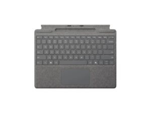 Microsoft Surface Pro Type Cover with Pen Storage Platinum - No Pen included