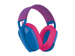 Logitech G435 LIGHTSPEED Wireless Gaming Headset - Blue and Raspberry