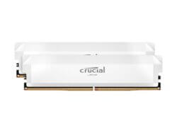 Crucial Pro DDR5-6000 64GB Overclocking Memory Kit - White