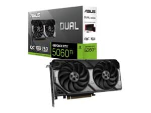 ASUS Dual GeForce RTX 5060 Ti OC Edition 16GB GDDR7 Graphics Card
