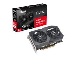 Asus Dual Radeon RX7600 V2 8GB GDDR6 OC Graphics Card