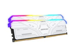 Geil Gemini RGB 64GB 6000MHz DDR5 Memory Kit - White