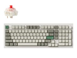 Keychron Q5M-M1 QMK/VIA Wireless Custom Keyboard - Shell White