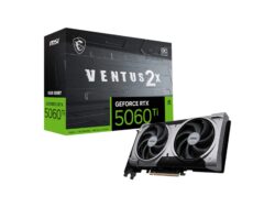 MSI GeForce RTX 5060 Ti VENTUS 2X OC PLUS 16GB GDDR7 Graphics Card