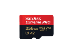 Sandisk Extreme Pro 256GB MicroSDXC Card with Adapter