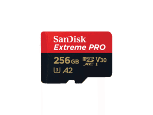 Sandisk Extreme Pro 256GB MicroSDXC Card with Adapter
