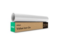 Cricut Volume Iron On White - 12" x 6m