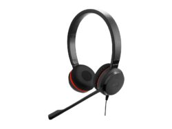 Jabra Evolve 30 Duo Wired MS Headset - USB-A & 3.5mm