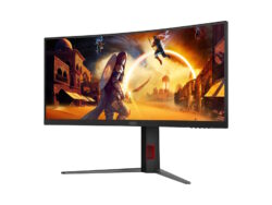 AOC G4 GCU34G4Z Curved Gaming Monitor - 34", 3440 x 1440, 240hz, 1ms