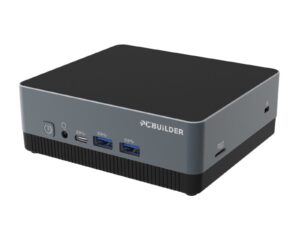 PCBuilder CUBE Mini PC - Celeron, 8GB RAM, 512GB SSD, Win 11 Home