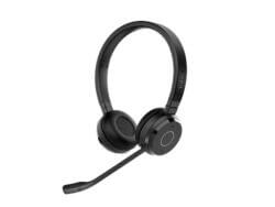 Jabra Evolve 65 TE MS Duo Bluetooth Headset, Link 390a