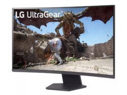 LG UltraGear Curved Gaming Monitor - 32.5", 2560 x 1440, 180Hz, 1ms