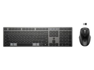 HP 725 Rechargable Wireless Keyboard and Mouse Combo