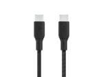 Belkin BoostCharge USB-C Male to USB-C Male Braided Cable 100 Watt Power Delivery - 3 Meter, Black