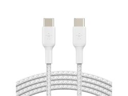 Belkin BoostCharge Braided USB-C to USB-C Cable - 1m, 2 Pack