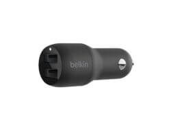 Belkin BoostCharge Dual USB-A Car Charger 24 Watt Car Charger