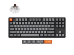Keychron K8 Max QMK Wireless Custom Mechanical Keyboard - BROWN Switches