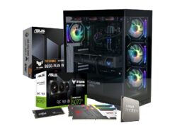 PCBuilder ARCHON Gaming Desktop - Ryzen 7, 32GB RAM, 1TB SSD, Win 11 Home
