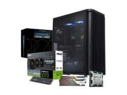 PCBuilder MICHELANGELO Creator Desktop - Ryzen 9, 32GB RAM, 1TB SSD, Win 11 Home