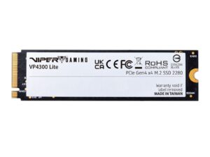 Patriot Viper VP4300 Lite 2TB Gen 4 M.2 NVMe SSD