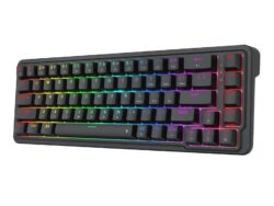 Redragon NOVA K709 65% Wired Gasket RGB Gaming Keyboard - Black