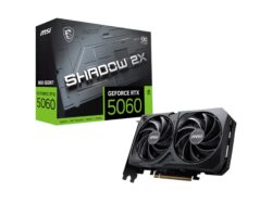 MSI GeForce RTX 5060 SHADOW 2X OC 8GB Graphics Card