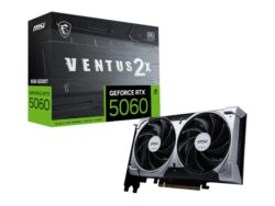 MSI GeForce RTX 5060 VENTUS 2X OC 8GB GDDR7 Graphics Card