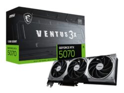 MSI GeForce RTX 5070 12GB VENTUS 3X OC Graphics Card - PCIe 5.0