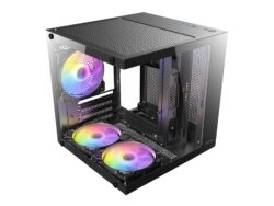 Antec VCX10M RGB Micro-ATX Gaming Chassis - Black