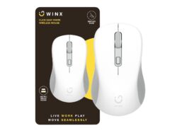 WINX CLICK Easy 1600DPI 2.4GHz Wireless Mouse - White