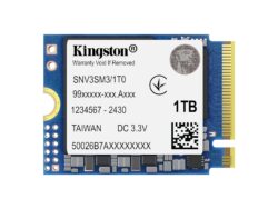 Kingston 1TB NV3 M.2 2230 PCIe 4.0 NVMe SSD