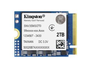 Kingston 2TB NV3 M.2 2230 PCIe 4.0 NVMe SSD