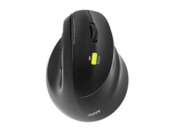 Port Connect Ergo Shape Bluetooth Rechargeable Mouse
