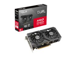 ASUS Dual Radeon RX 7600 EVO OC Edition 8GB GDDR6 Graphics Card