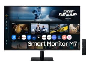 Samsung M70F Smart Flat Borderless UHD Monitor - 32", 3840 X 2160, 60hz, 4ms