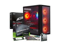 PCBuilder PHANTOM Gaming Desktop - Ryzen 5, 32GB RAM, 1TB SSD, Win 11 Home