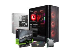 PCBuilder SPECIALIST Gaming Desktop - Ryzen 5, 32GB RAM, 1TB SSD, Win 11 Homec