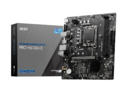 MSI H610M-E PRO Intel LGA1700 M-ATX Motherboard