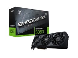 MSI GeForce RTX 5080 SHADOW 3X OC 16GB Graphics Card