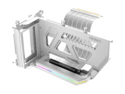 Antec SHIFT ARGB Vertical GPU Bracket with PCIe 4.0 Riser Cable – White