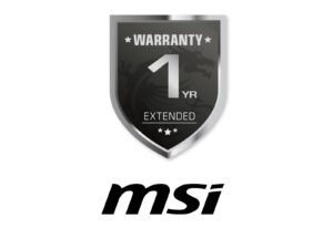 MSI Laptop 12 Month (1 Year) Extension Warranty