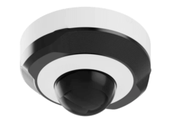 AJAX 5MP IP White Mini Dome Camera with a 2.8 mm Wide-view Lens