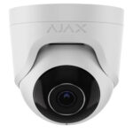 AJAX 8MP IP White Turret Camera with a 4.00 mm focused Lens